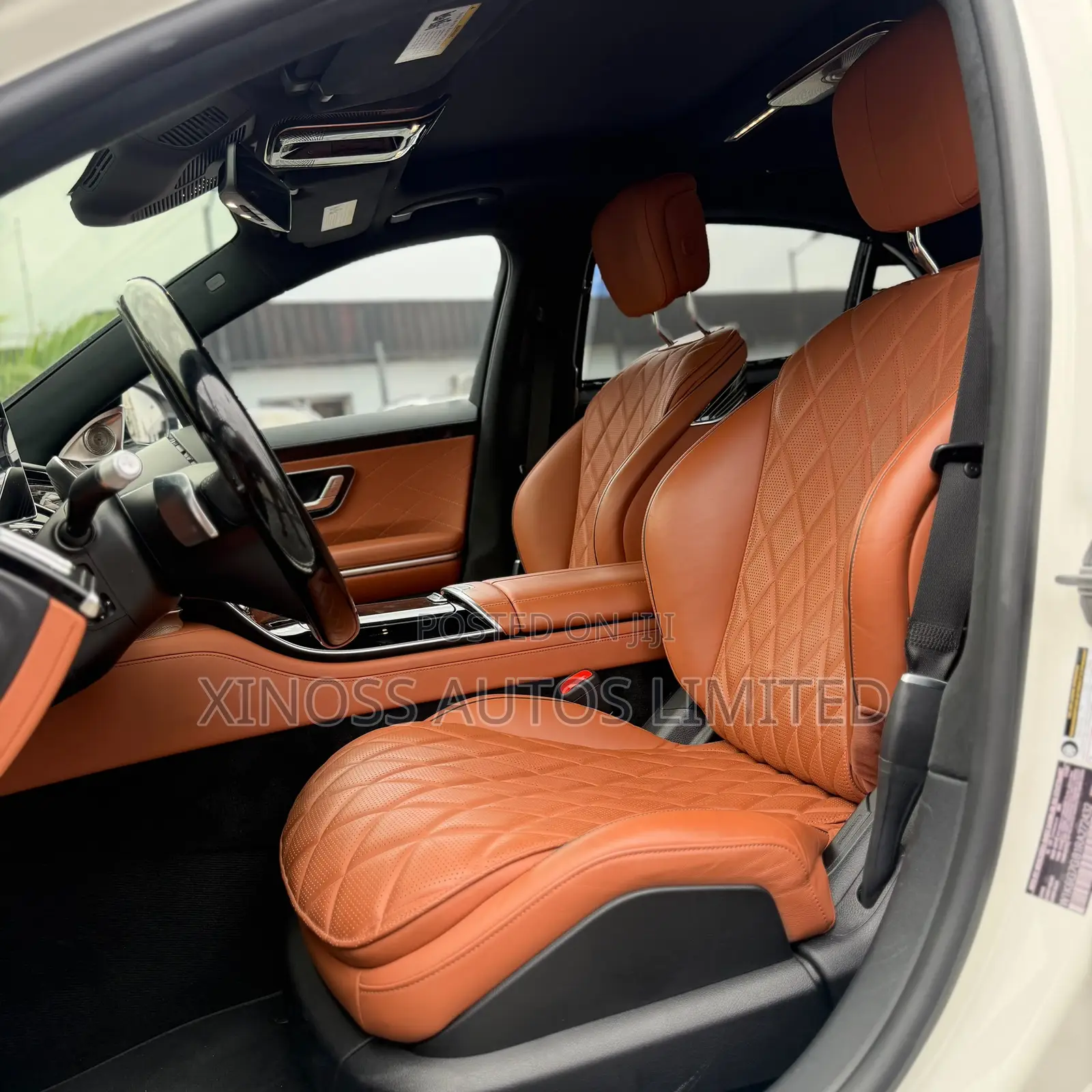 Mercedes-Benz S-Class S 580 4MATIC 2024 White