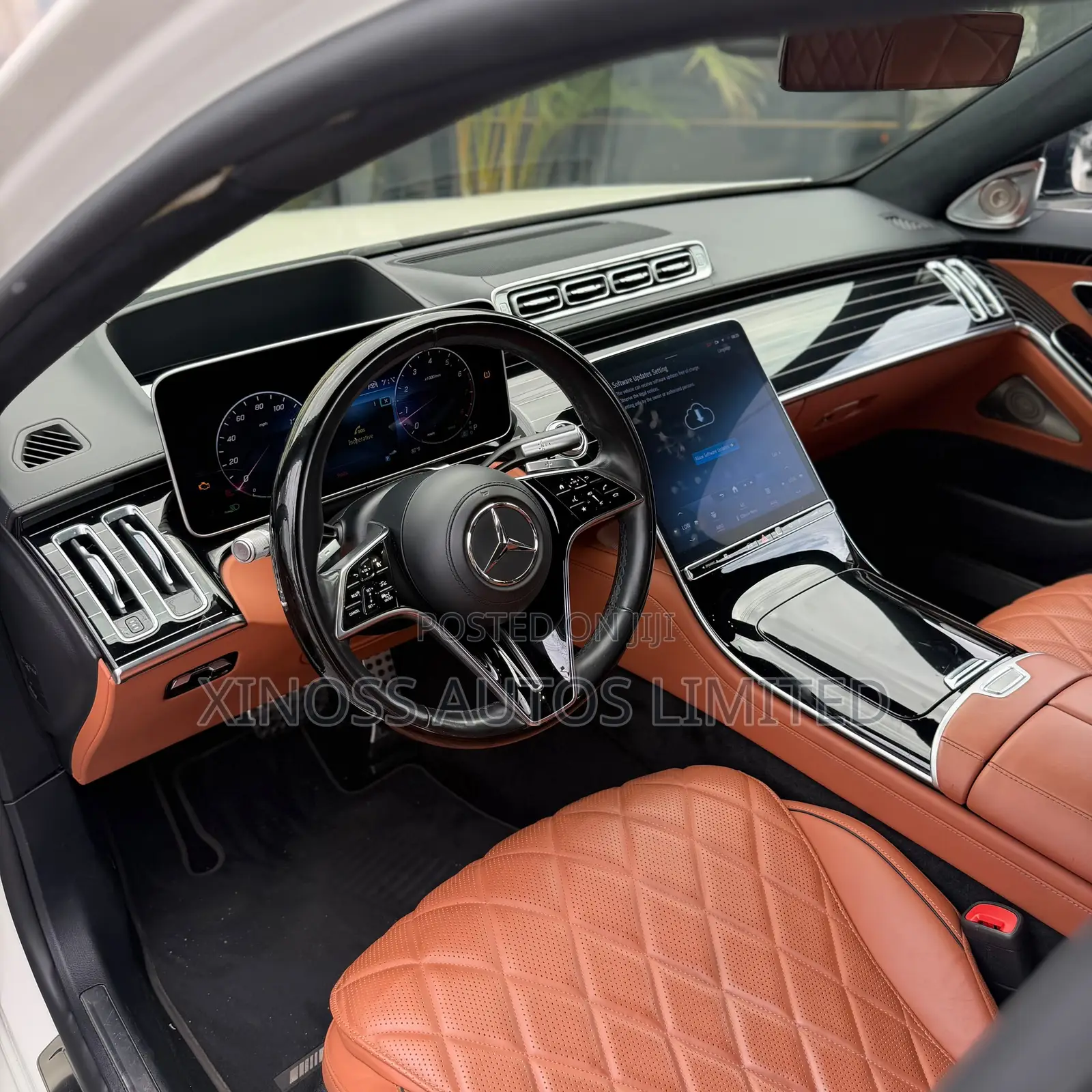 Mercedes-Benz S-Class S 580 4MATIC 2024 White