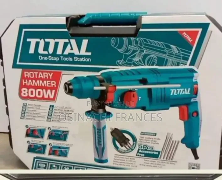 Total Electric Rotary Hammer Drill 800wtt