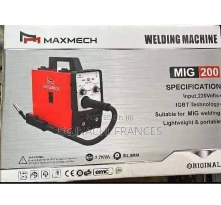MIG Inverter Aluminium Welding Machine Maxmech 200A,