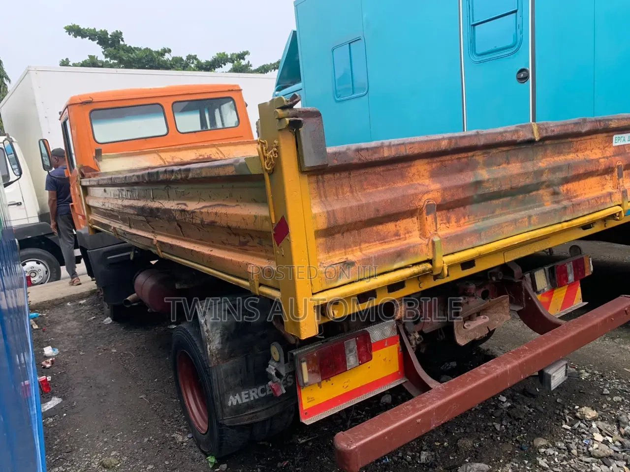 Foreign Used Mercedes Tipper Truck