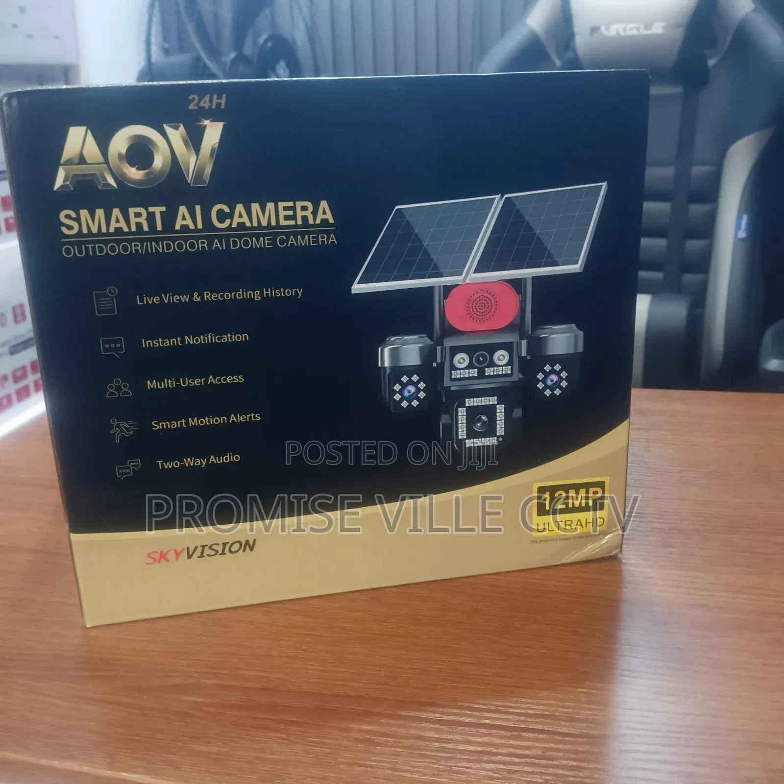 Intelligent 4 Lens CCTV