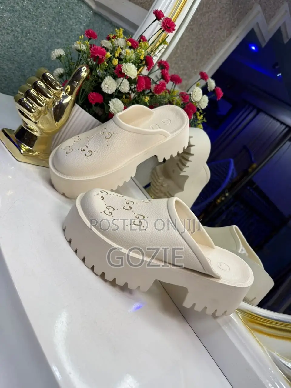 Luxury Chunky Platform Slippers