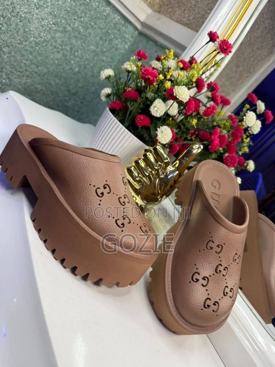 Luxury Chunky Platform Slippers