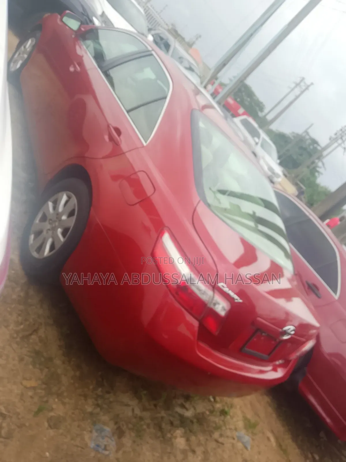 Toyota Camry 2007 Red