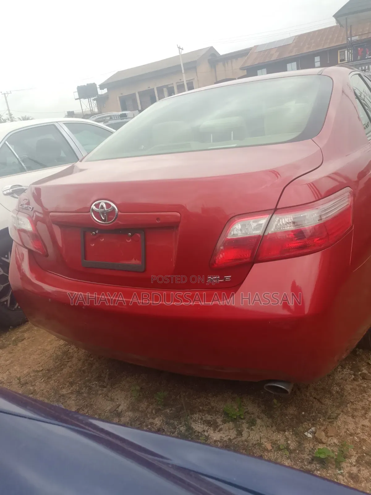 Toyota Camry 2007 Red