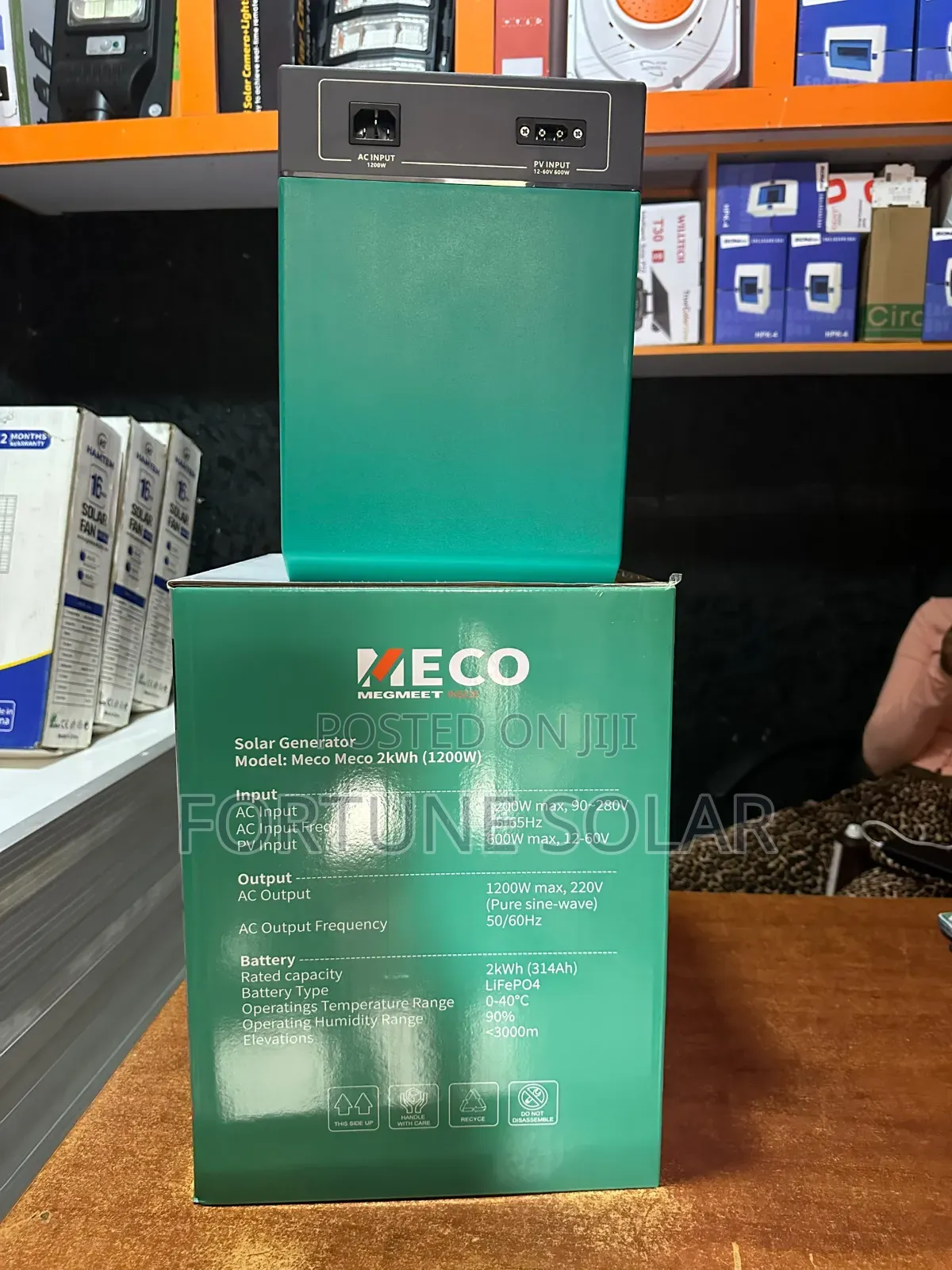 Meco 2kwh / 1200w Solar Generator Strong and Reliable