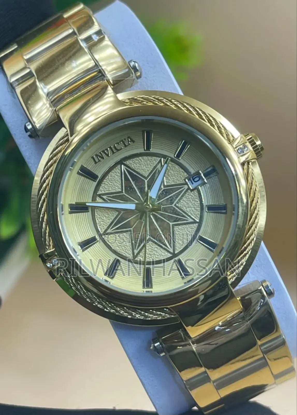 Invicta Stared Crested Stainless Steel