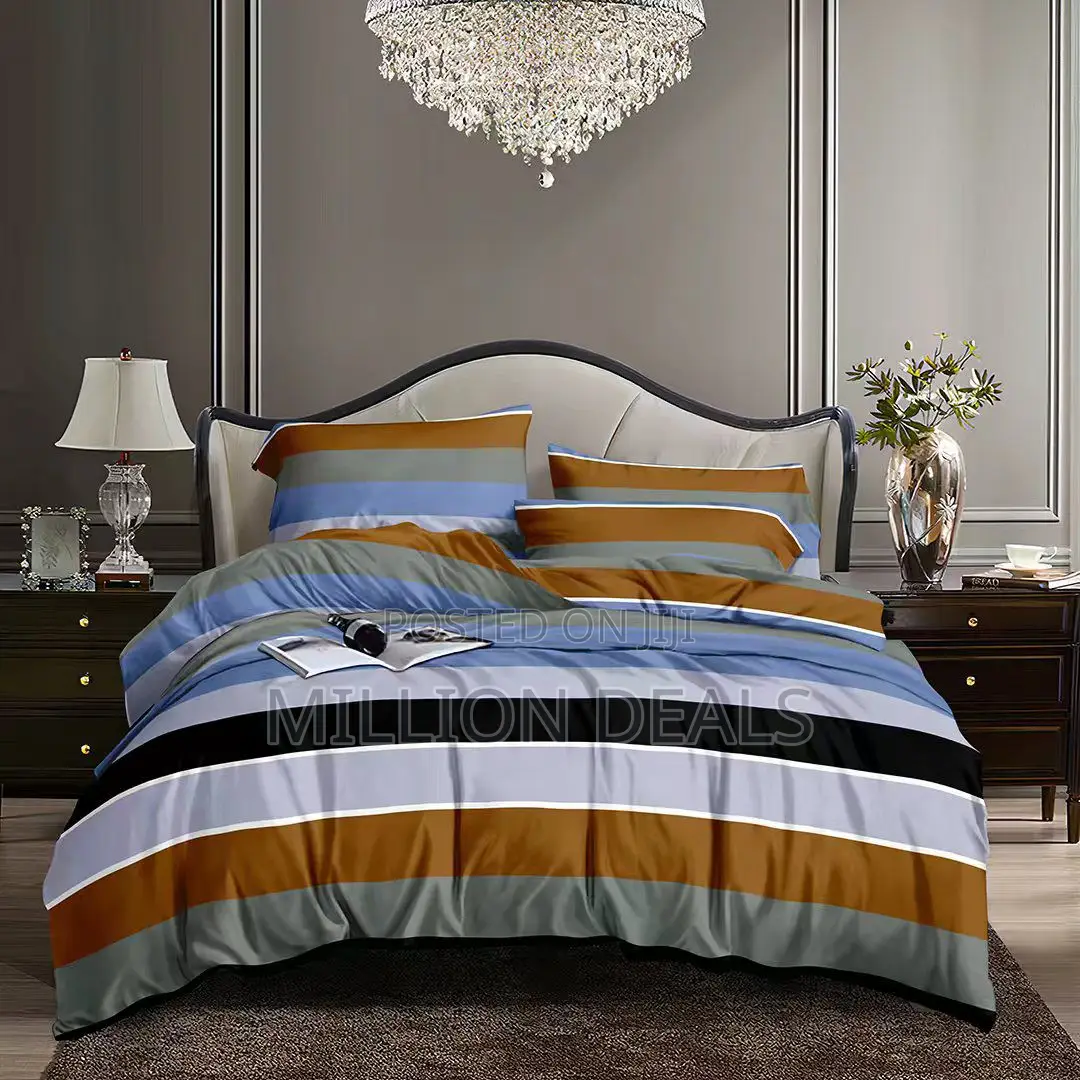Stylish Classic Bedsheet Duvet Pillow Case Sets