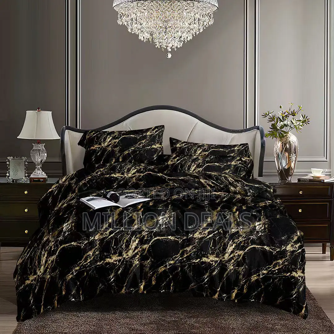 Stylish Classic Bedsheet Duvet Pillow Case Sets