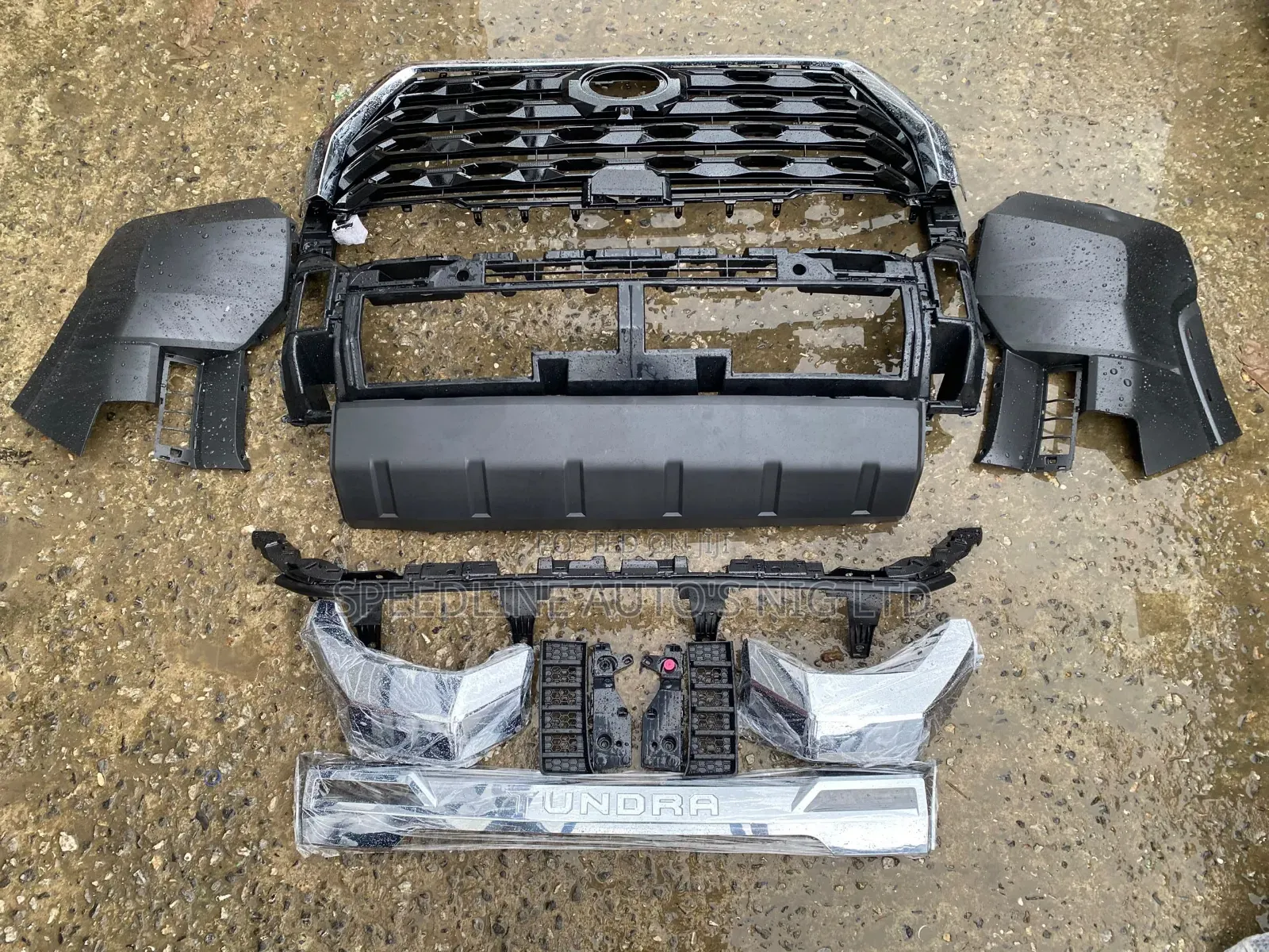 Complete Front Bumper Toyota Tundra 2023/2025 Model