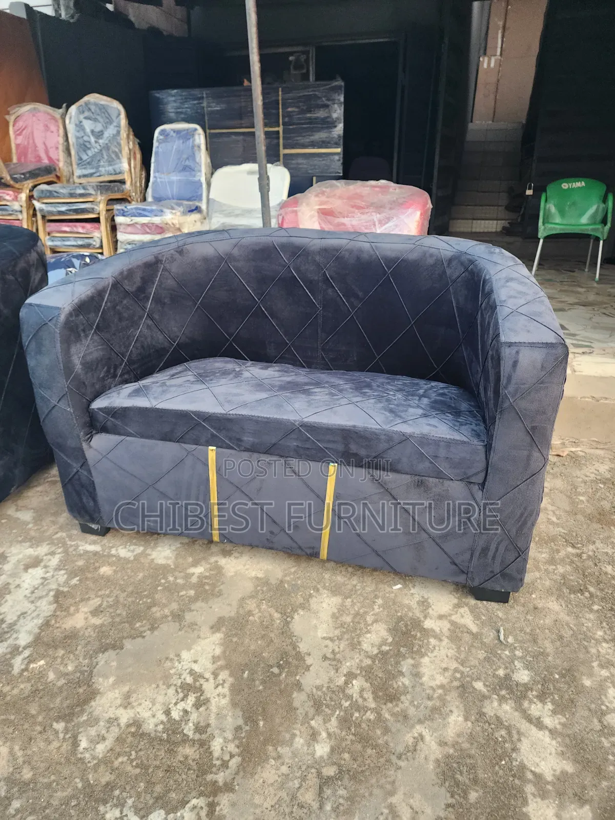 Executive Two Seater Padded Sofa Chair.