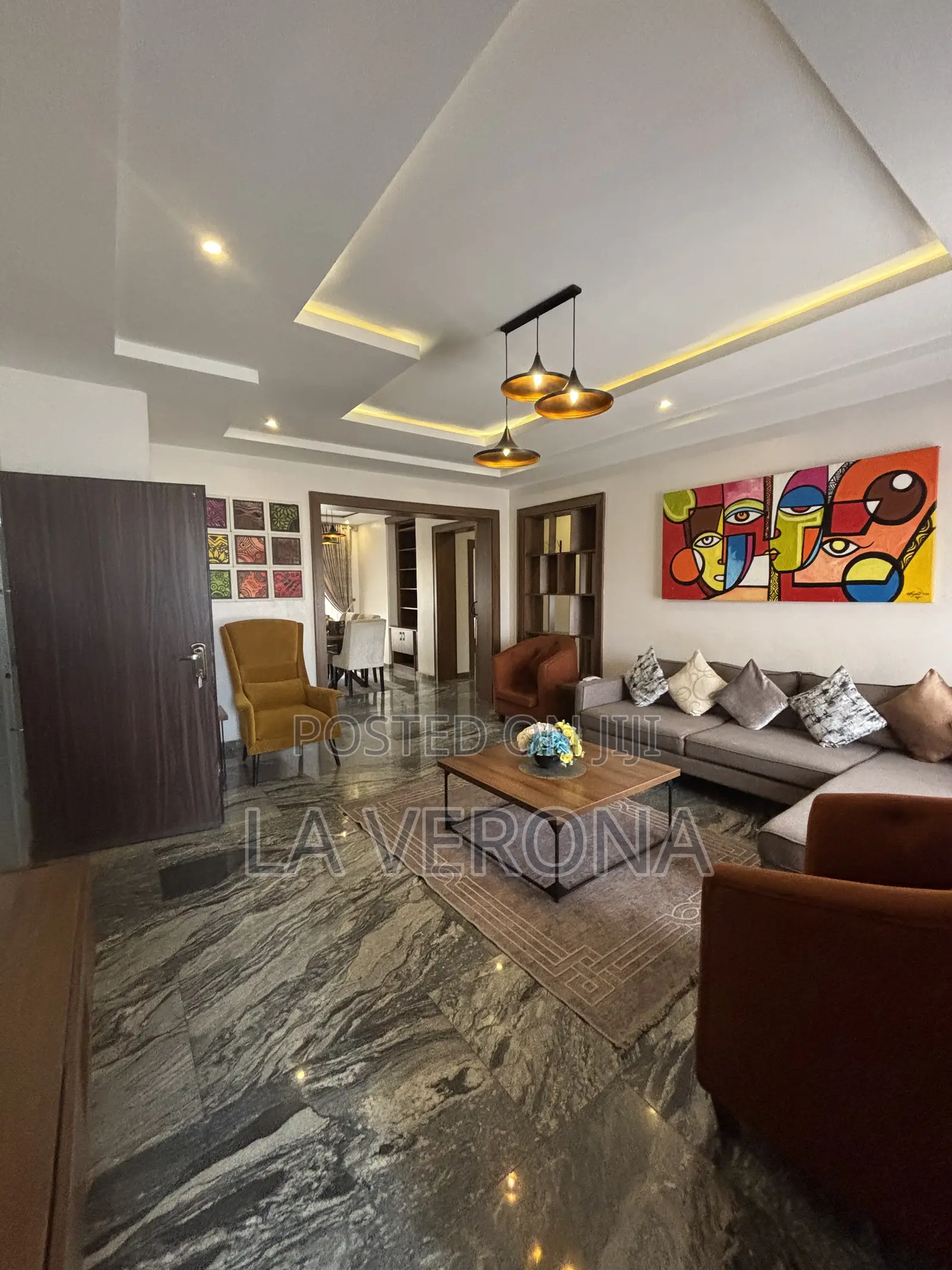 Furnished 3bdrm Apartment in Jahi for rent