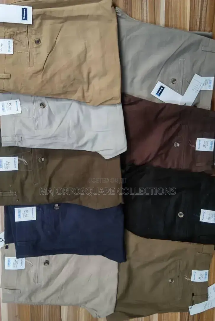 Quality Men's Chinos Trousers – All Sizes Colors Available