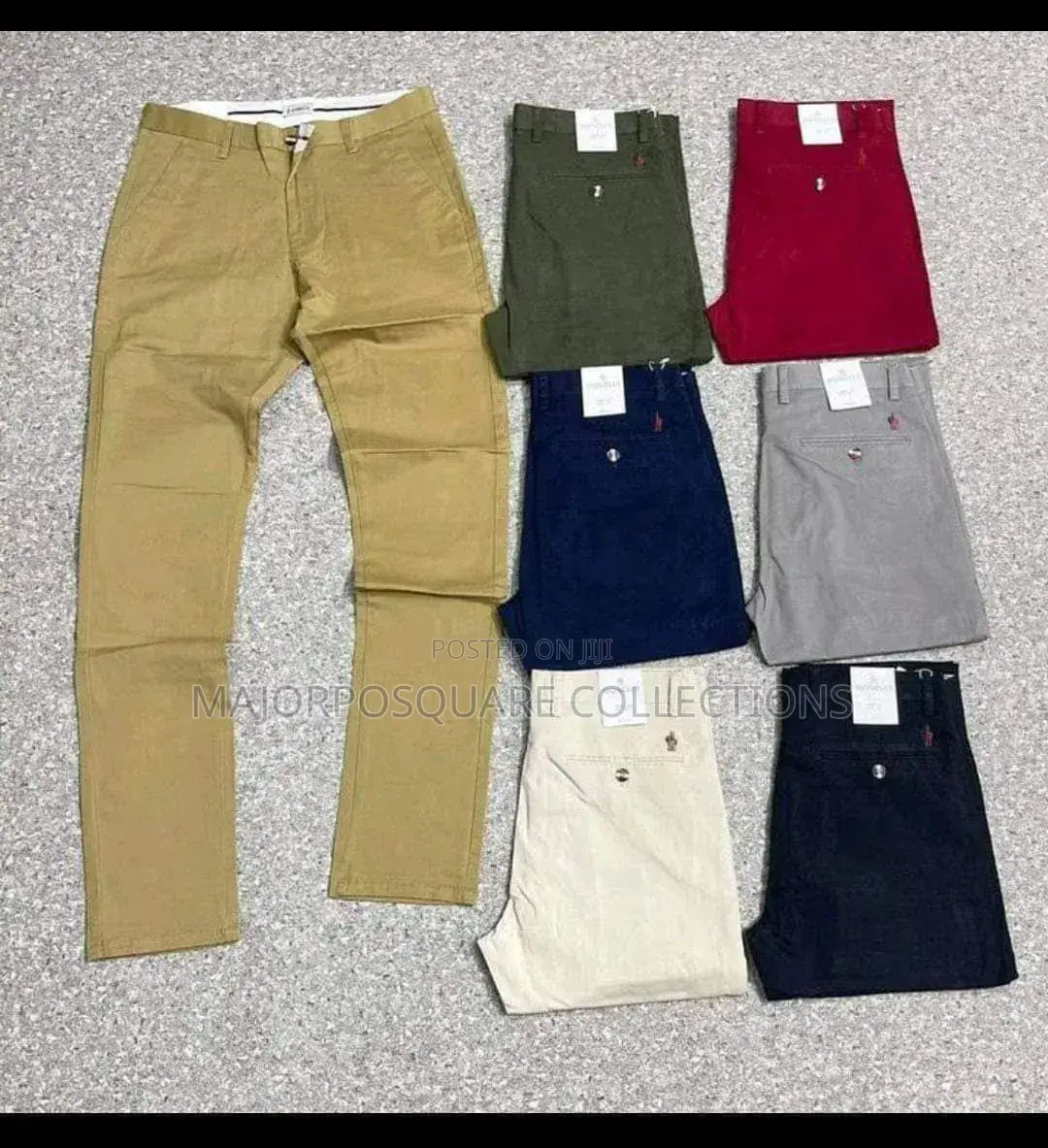 Quality Men's Chinos Trousers – All Sizes Colors Available