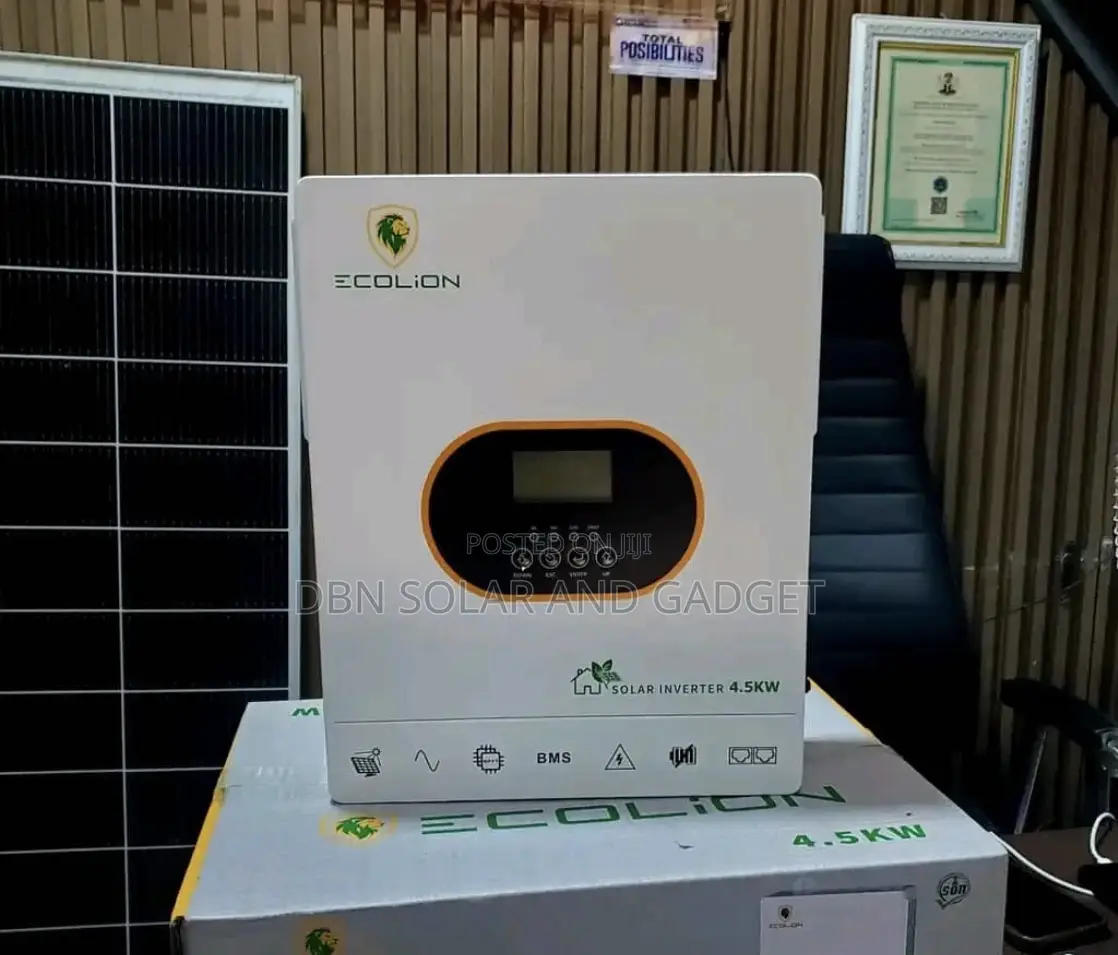 4.5kva 24v Ecolion Solar Hybrid Inverter Very Good and Reliable