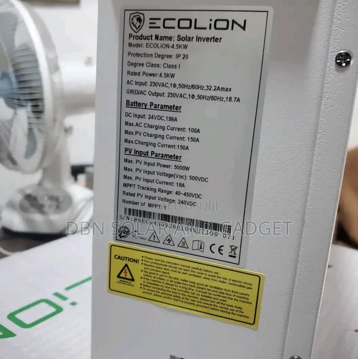 4.5kva 24v Ecolion Solar Hybrid Inverter Very Good and Reliable