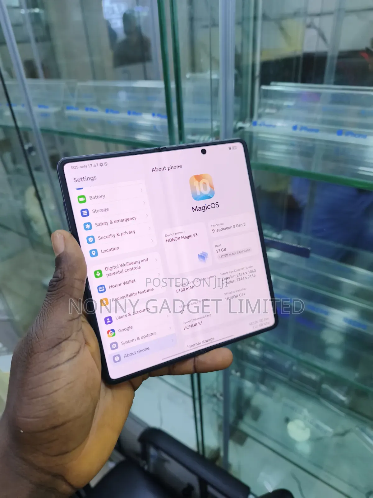 Honor Magic V3 512 GB Green