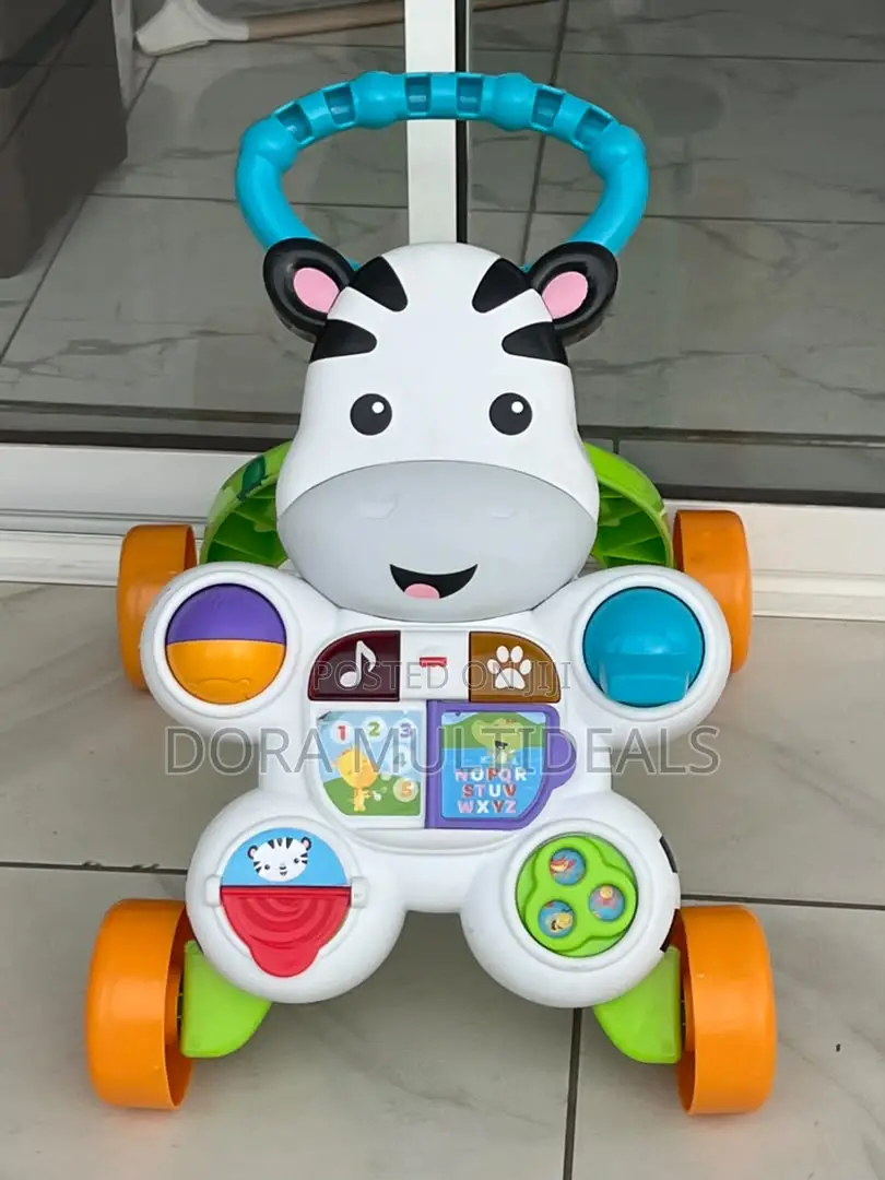 Fisher Price Learn With Me Zebra Educative Learner Walker