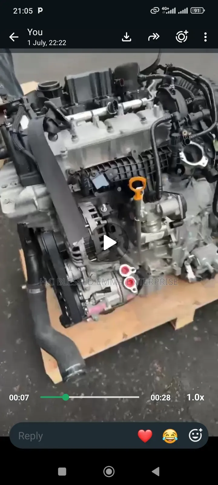GEELY 1.5 Turbo Engine (3 Plug Engine)