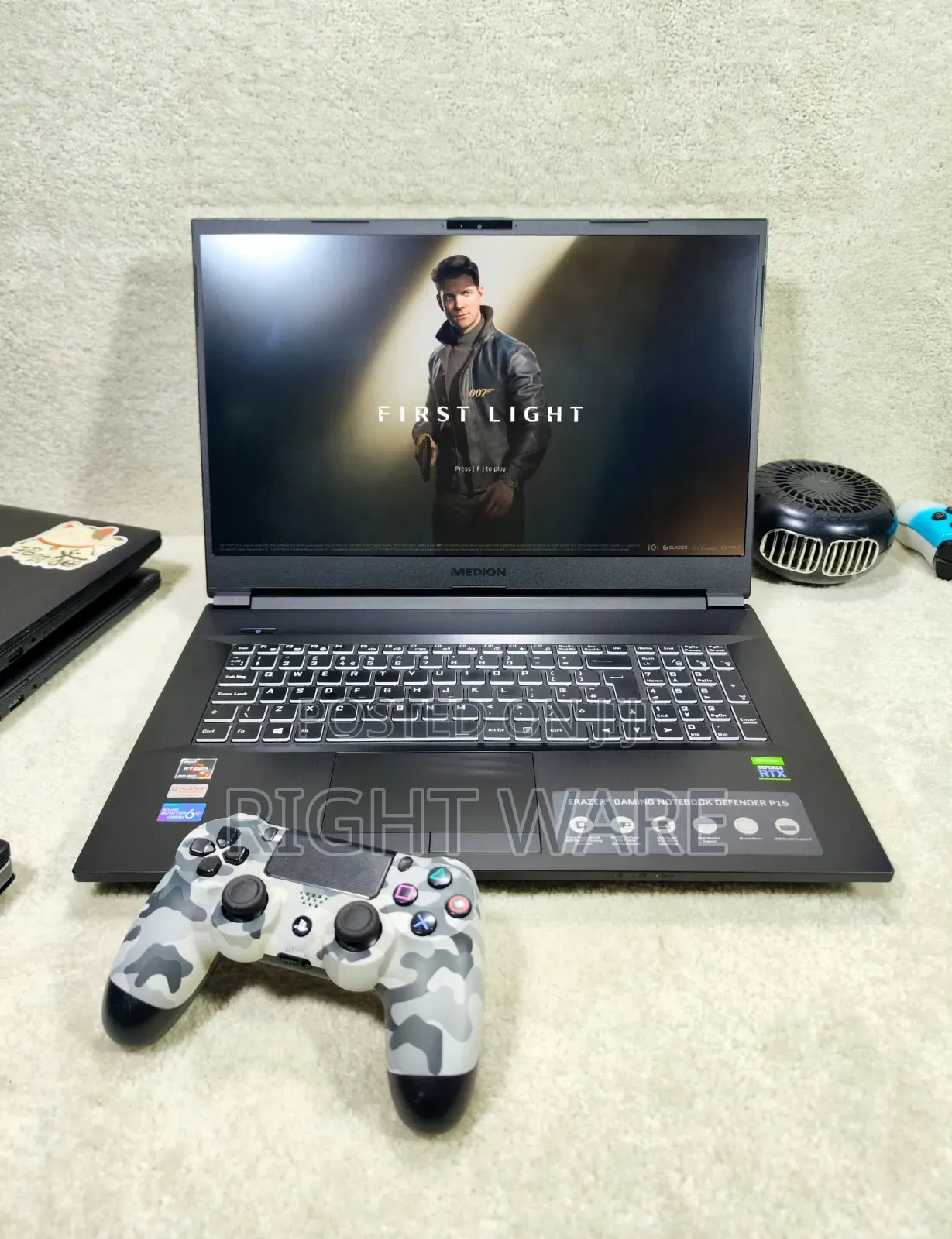 Laptop Medion 16GB AMD Ryzen 7 HDD+SSD 1T