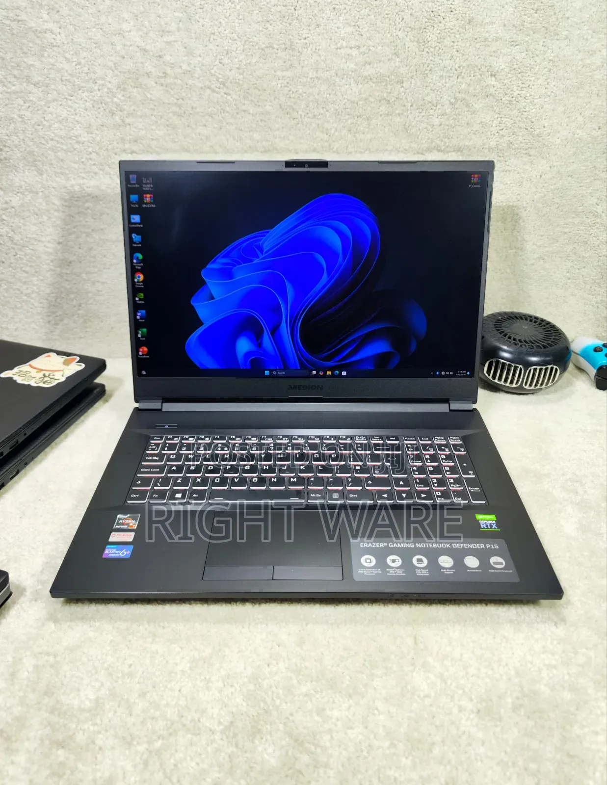 Laptop Medion 16GB AMD Ryzen 7 HDD+SSD 1T