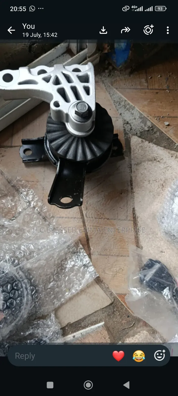 Engine Mounting (Engine Seating) for GAC Gs3 GS4