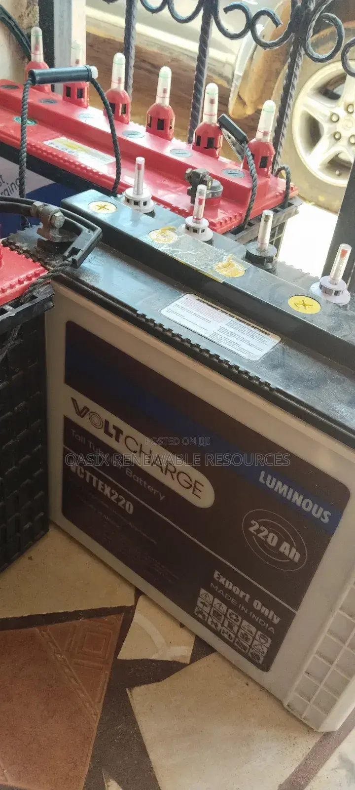Luminous 220ah Used Tubular Battery