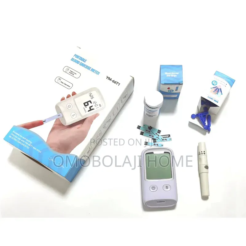 GDH 2-in-1 Blood Glucose Meter Set | Glucometer Testing Monitor