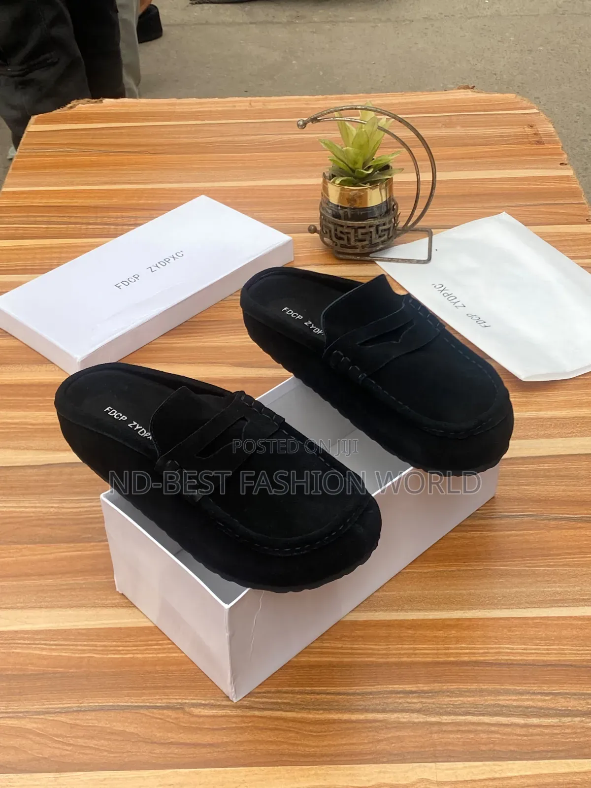 Quality Suede Half Shoe
