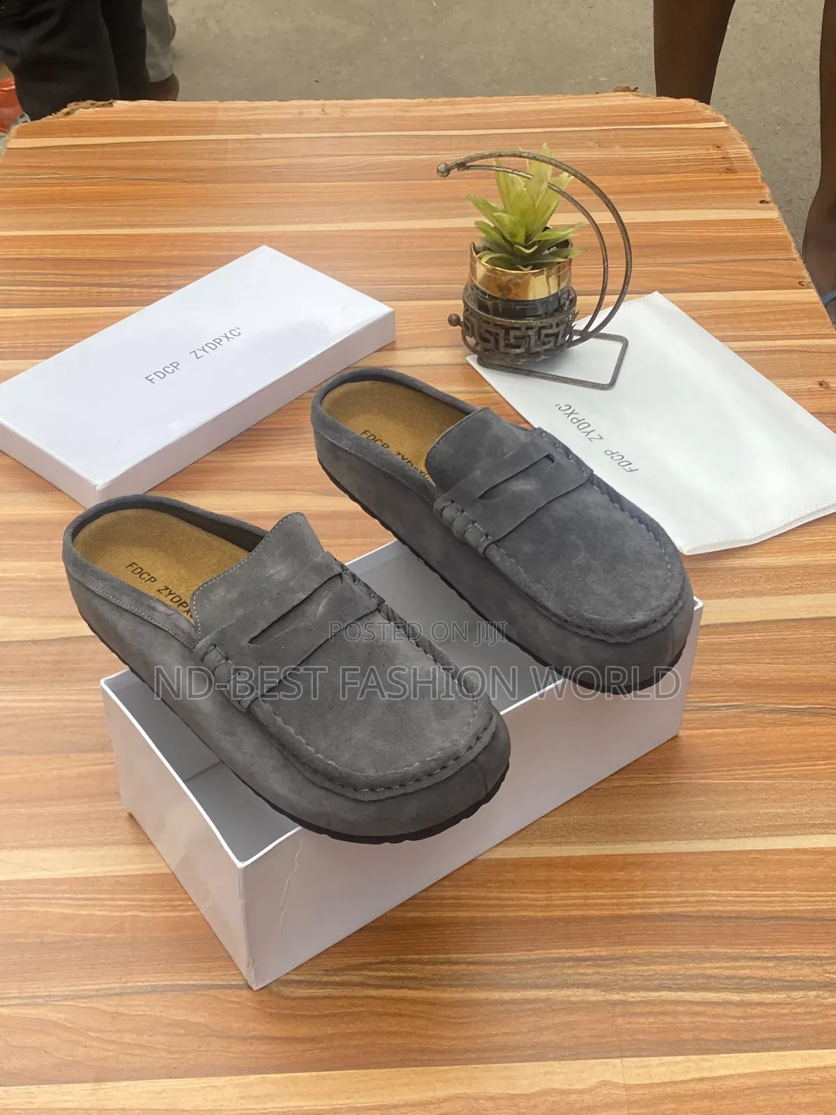 Quality Suede Half Shoe