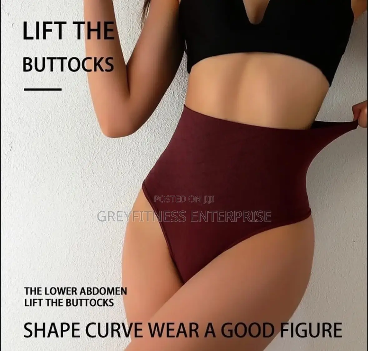 Thong High Waist Tummy Slimming Tight