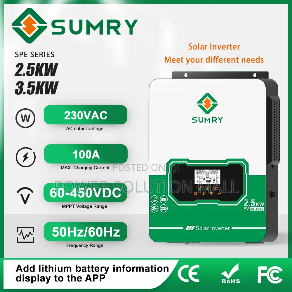 3.2kw - 24v Sumry Hybrid Inverter