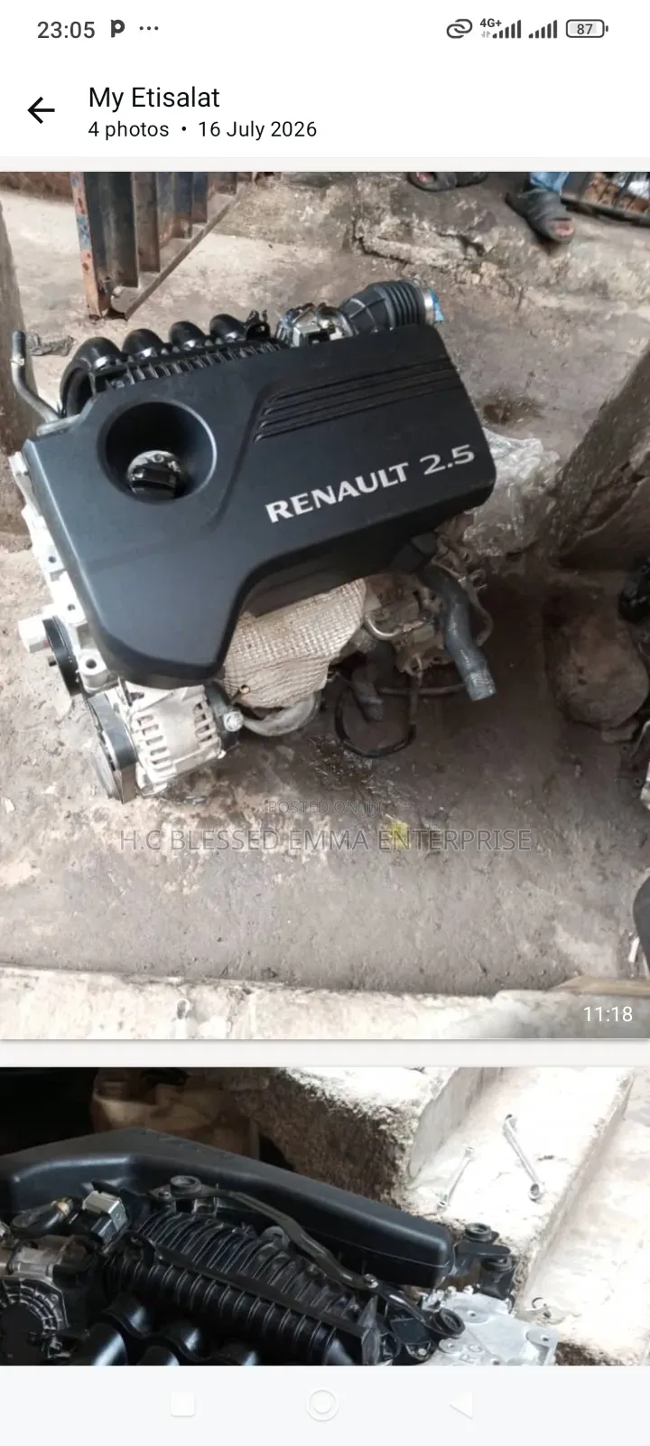 RENAULT KOLOSE Engine 2022 Model