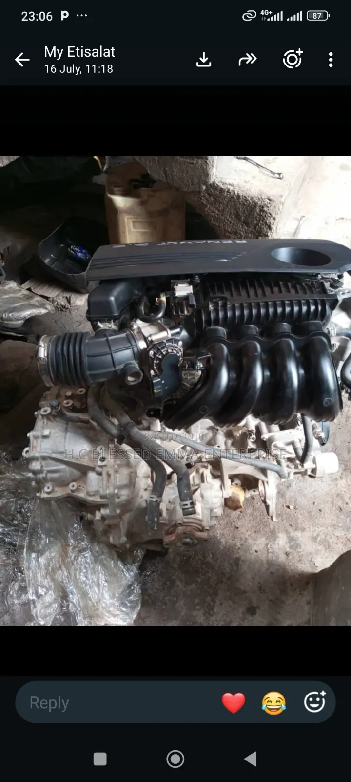 RENAULT KOLOSE Engine 2022 Model