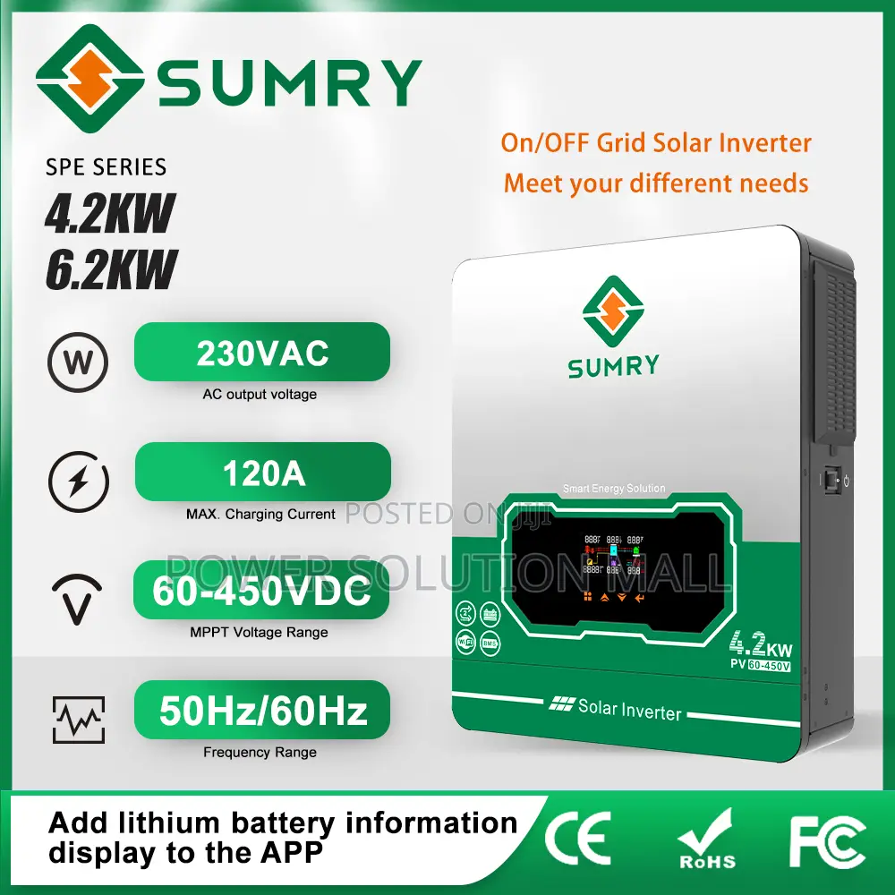 Sumry 4.2KW 12v/24v Hybrid Solar Inverter