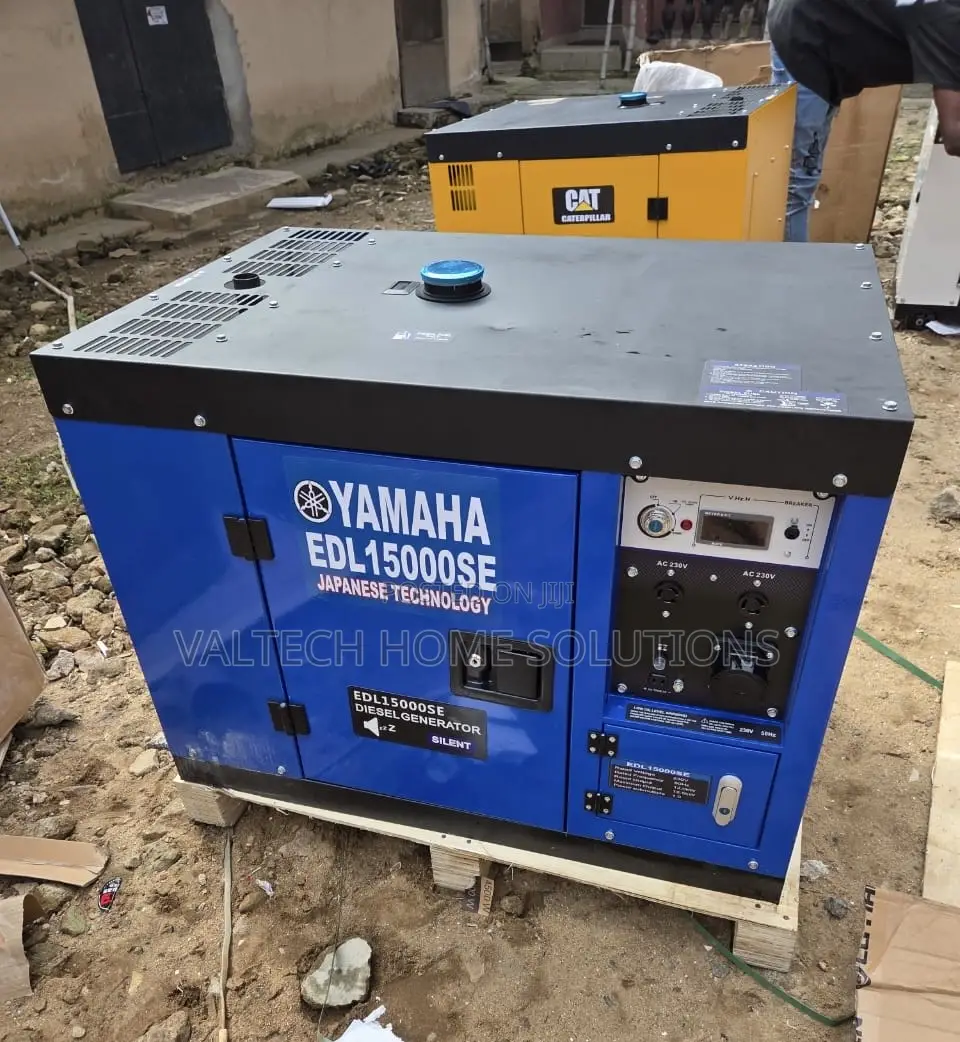 Original Yamaha 13.5KVA Diesel Generator EDL15000SE With Electric St