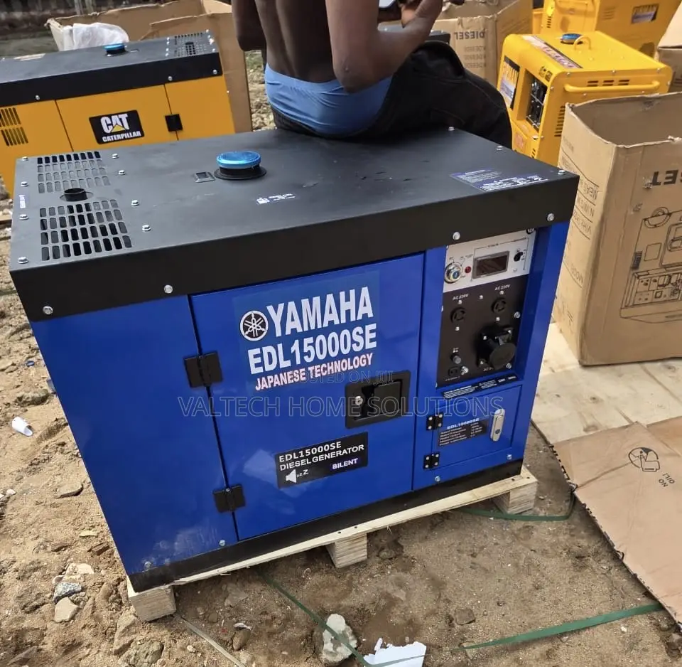 Yamaha EDL15000SE Heavy-Duty 13.5KVA Diesel Generator