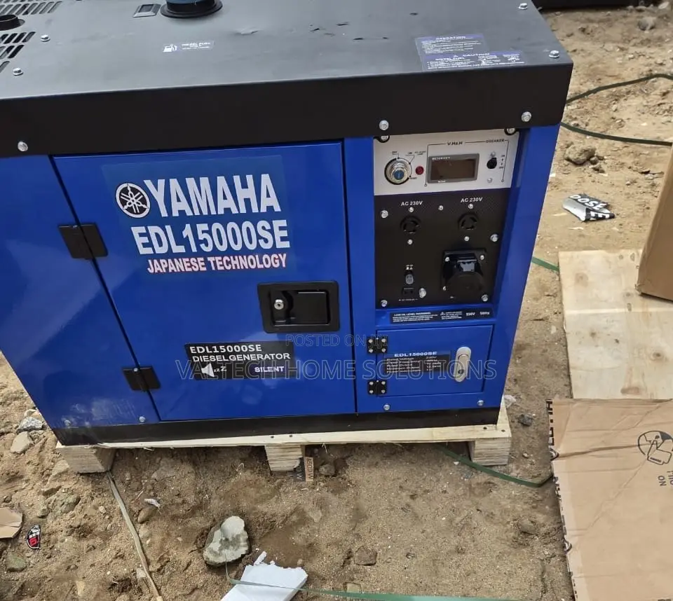 4. 5KVA Yamaha Silent Diesel Generator – EDL15000SE Model