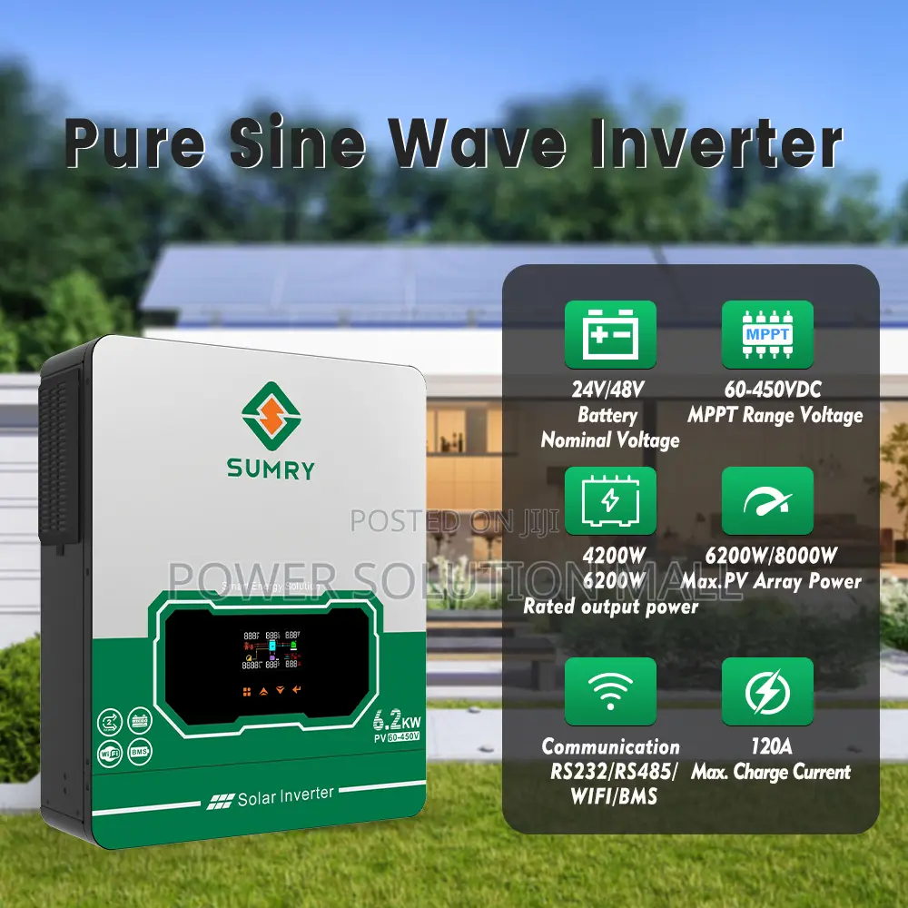 Sumry 6.2KW 48v Hybrid Solar Inverter