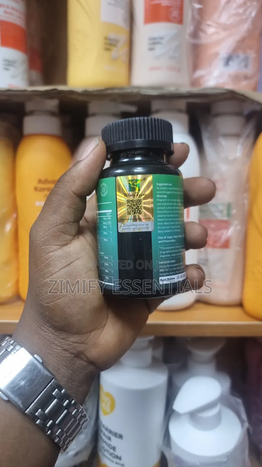 Wins Town Sea Moss 16 in 1 Extra Strength Capsules