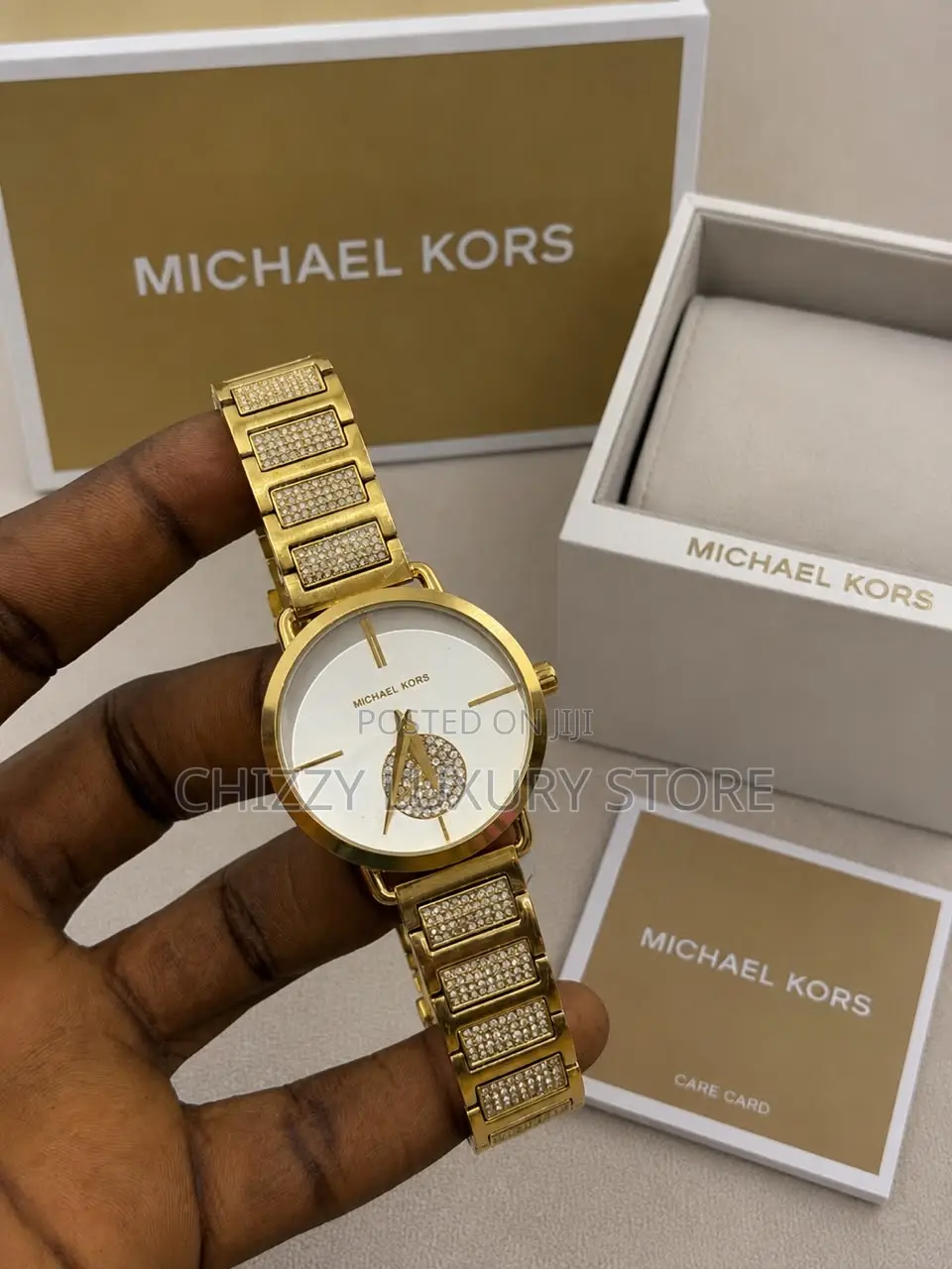 Michael Kors Quality Men Chain Strap Wristwatch