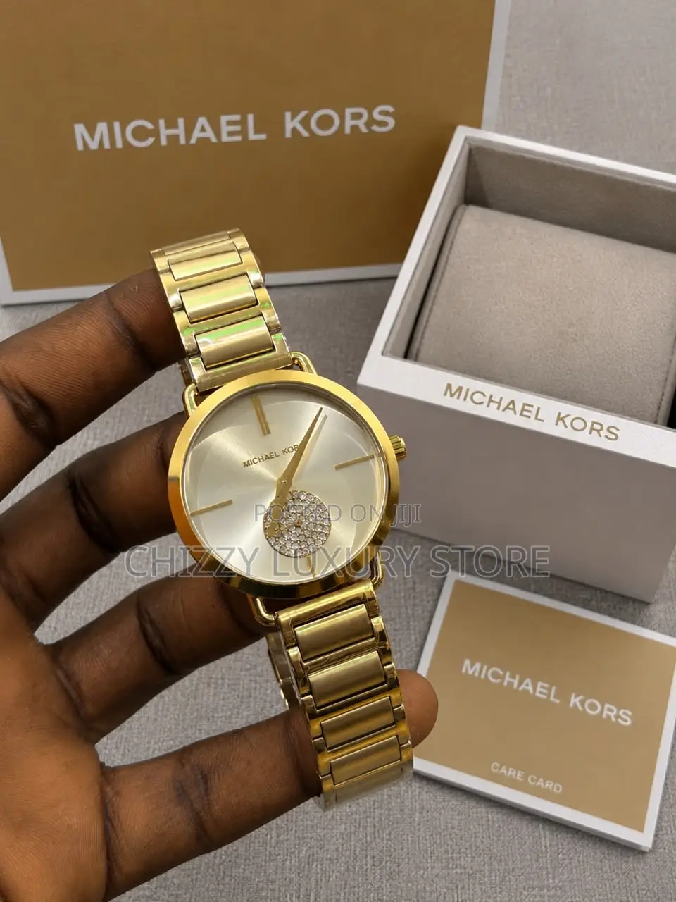 Michael Kors Quality Men Chain Strap Wristwatch