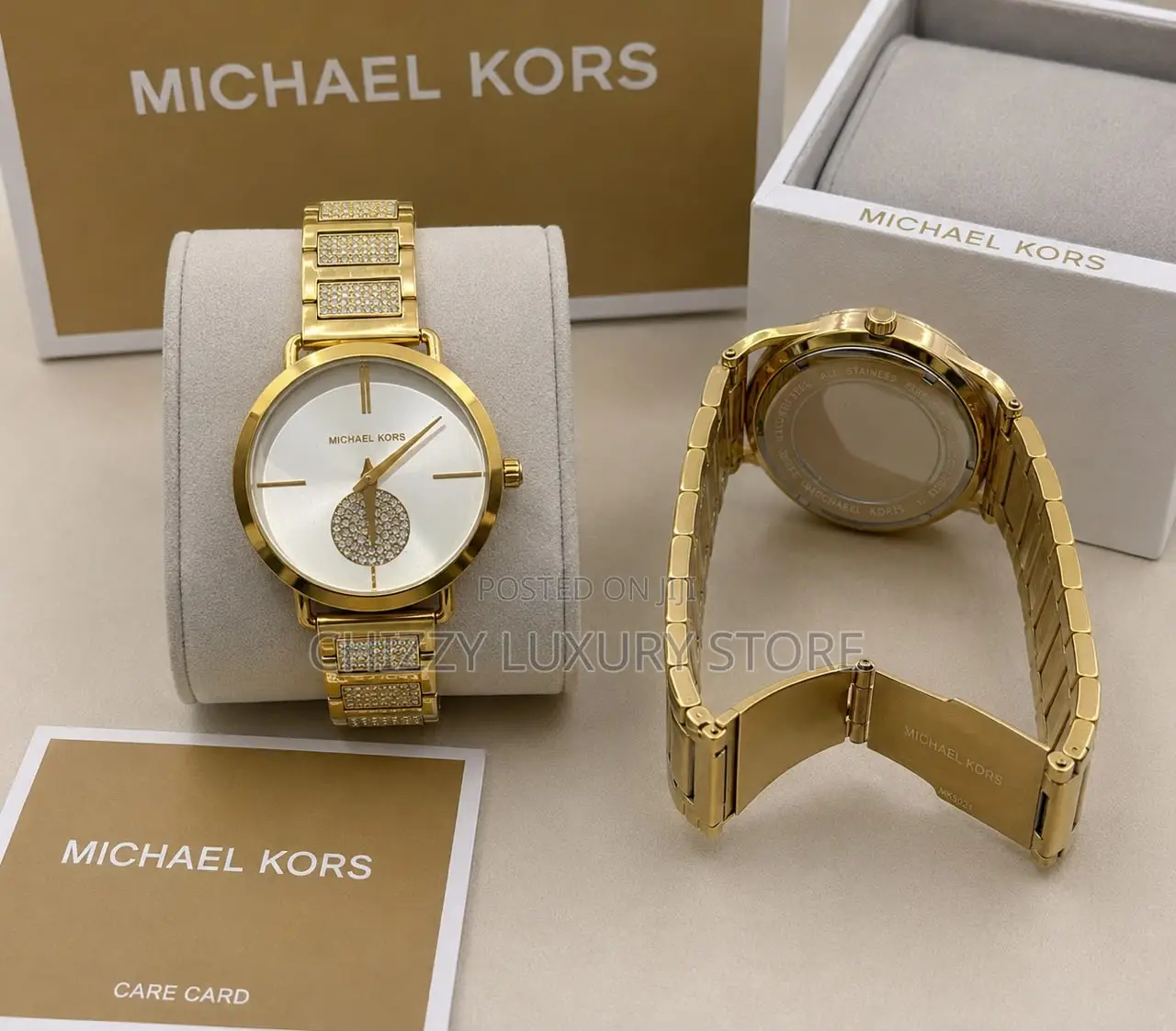 Michael Kors Quality Men Chain Strap Wristwatch