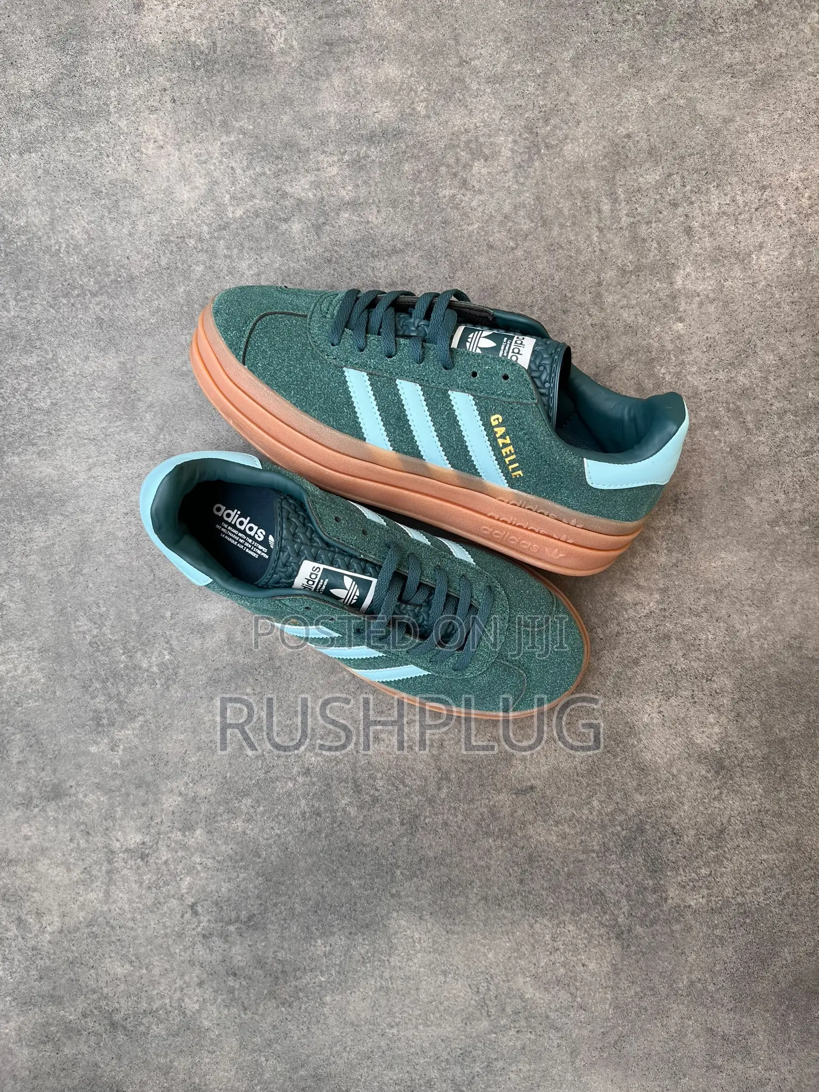 Adidas Gazelle Bold Green Sneakers