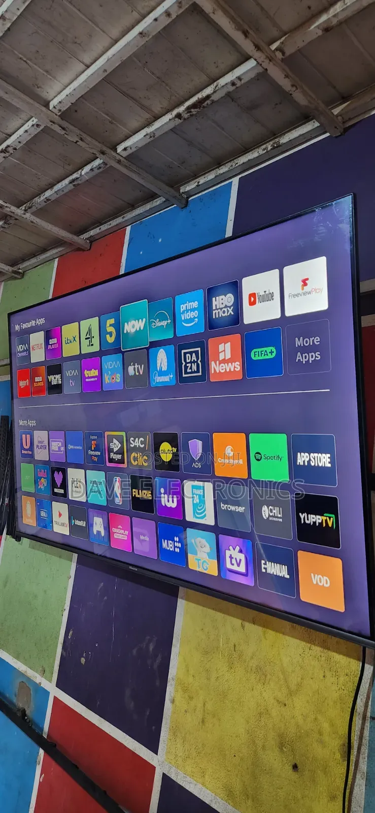 Hisense 60 Inches Framless Qled A7 Vida 2026 Model