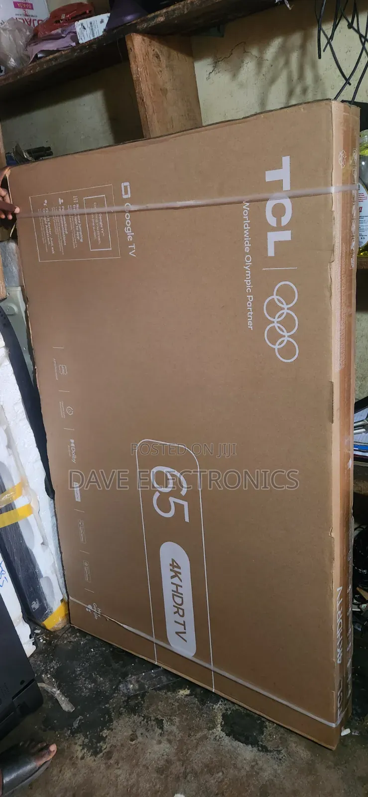 Orignal TCL Framless 65 Inches Smart TV