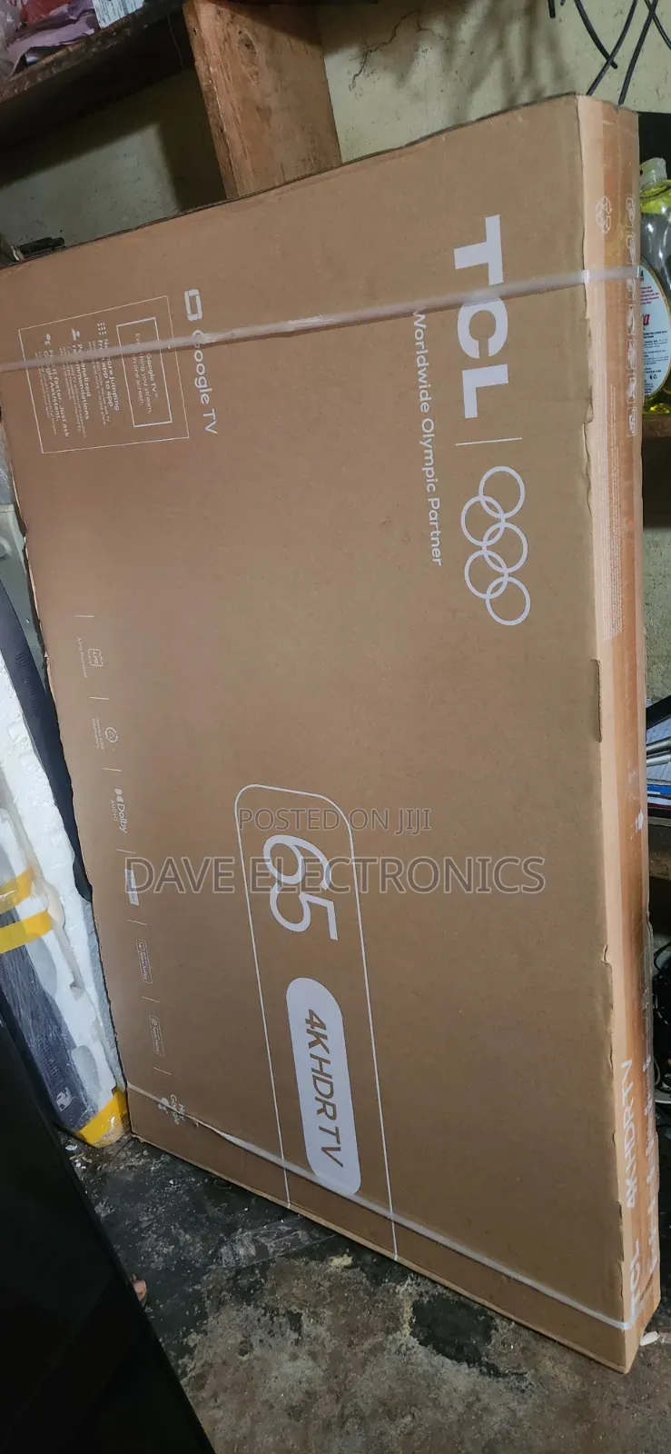 Orignal TCL Framless 65 Inches Smart TV
