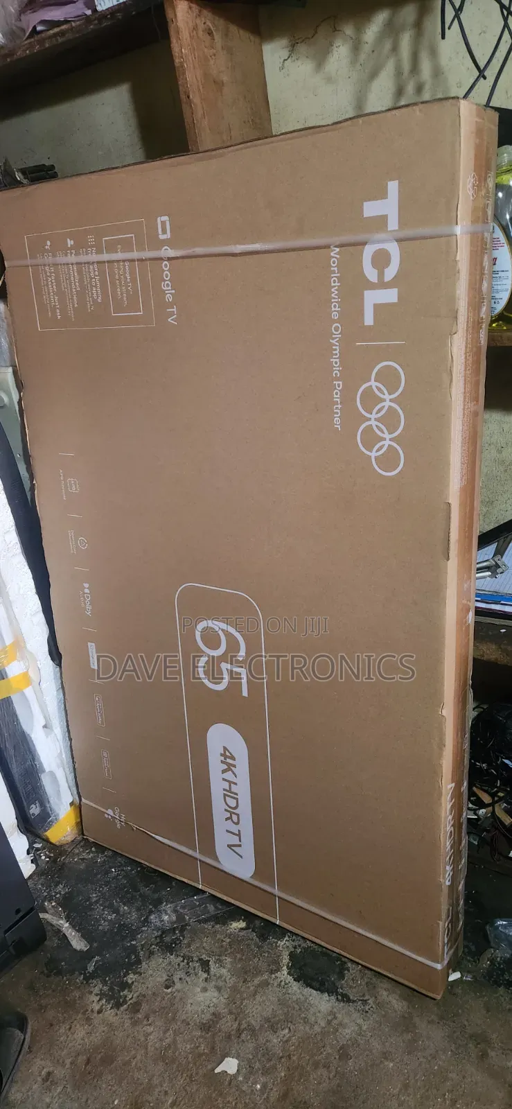 Orignal TCL Framless 65 Inches Smart TV