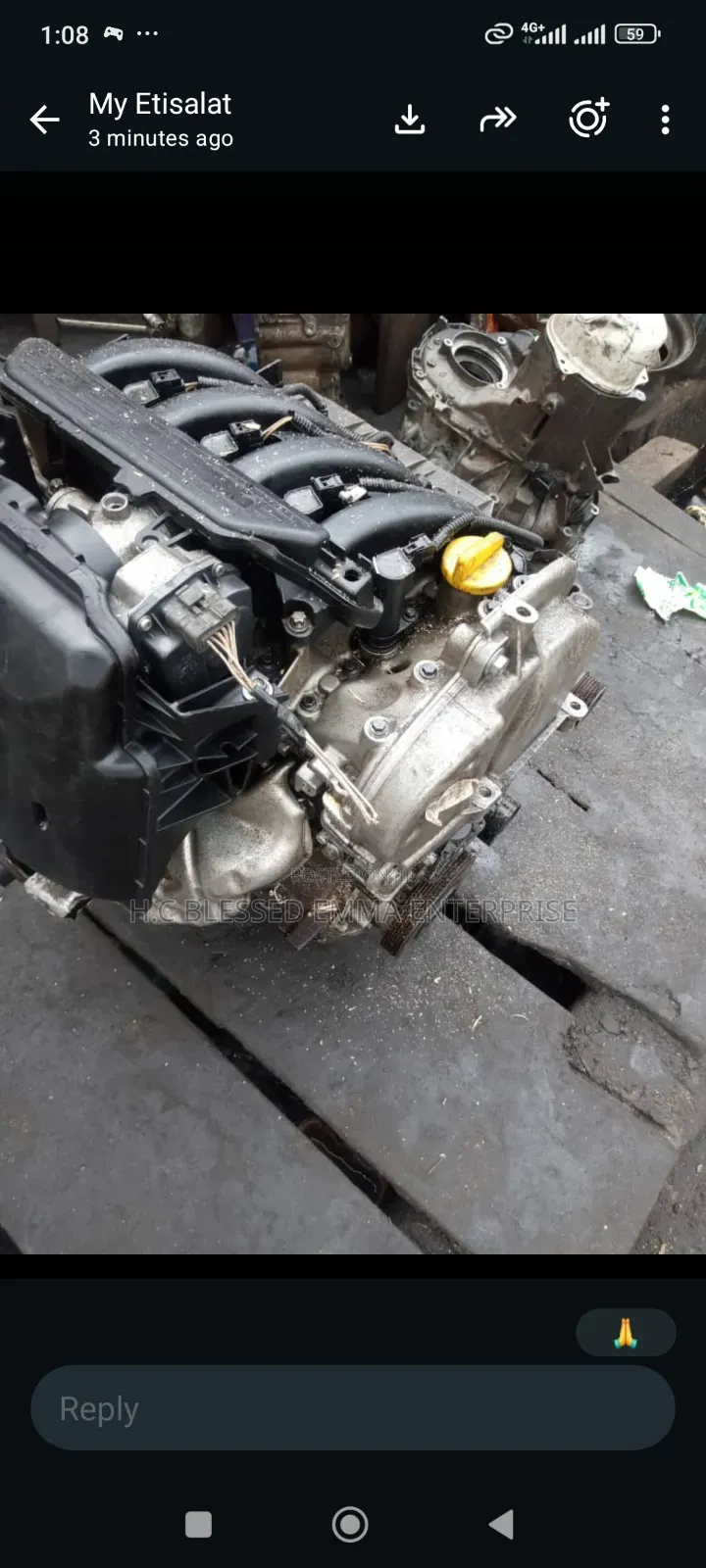 Engine for Renault Duster 4by4